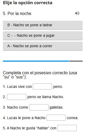 Exercicios interativos
